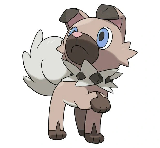 Rockruff Holo Mystery PTCGL Code - SM06 or SM120