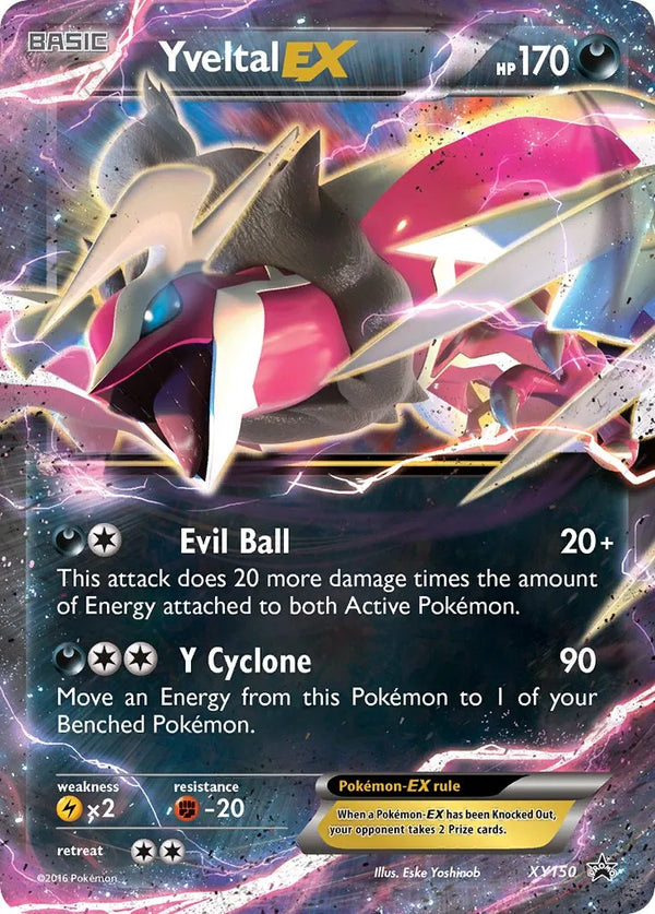 Yveltal EX XY150 Promo Code