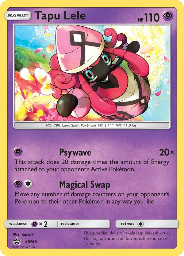 Tapu Lele SM45 PTCGL Promo Code