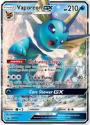 Vaporeon GX SM172 + Eevee GX SM176 - PTCGL Promo Code