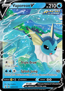 Vaporeon V SWSH150 PTCGL Promo Code