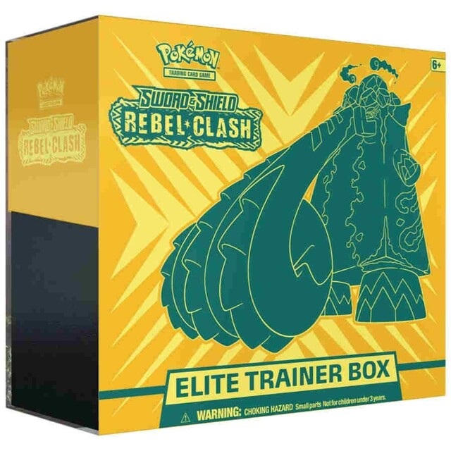 Rebel Clash Elite Trainer Box PTCGL Promo Code - Copperajah