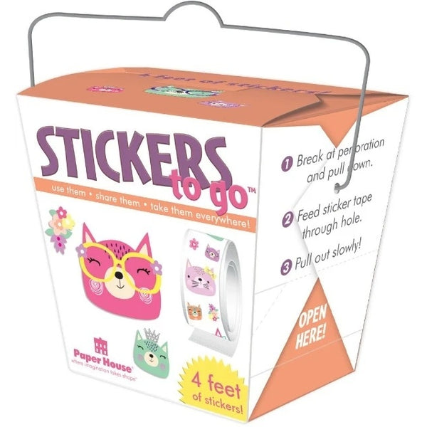 Stickers to Go: Cats