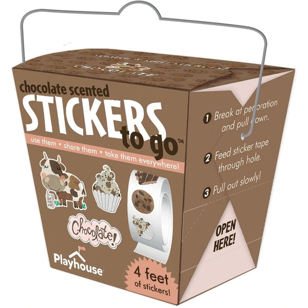 Stickers to Go: Scratch & Sniff - Chocolate