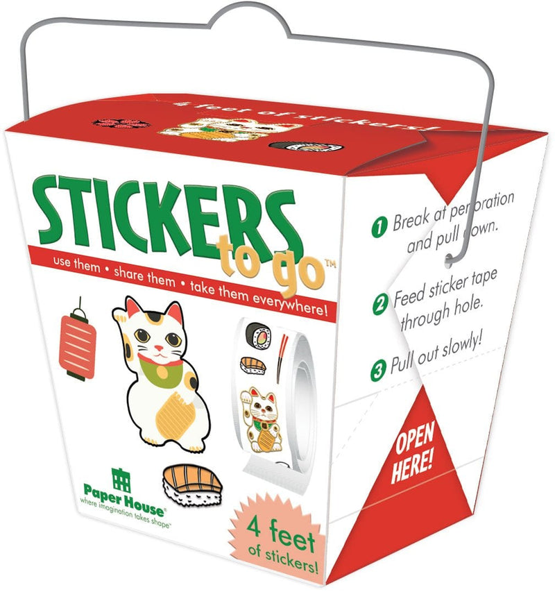 Stickers to Go: Lucky Cat