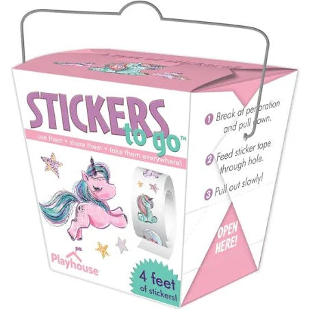 Stickers to Go: Unicorns