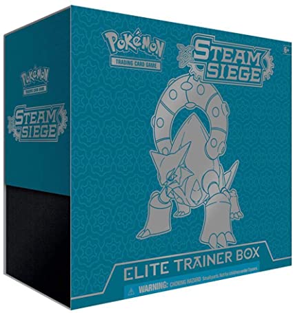 Steam Siege Elite Trainer Box PTCGL Promo Code - Volcanion