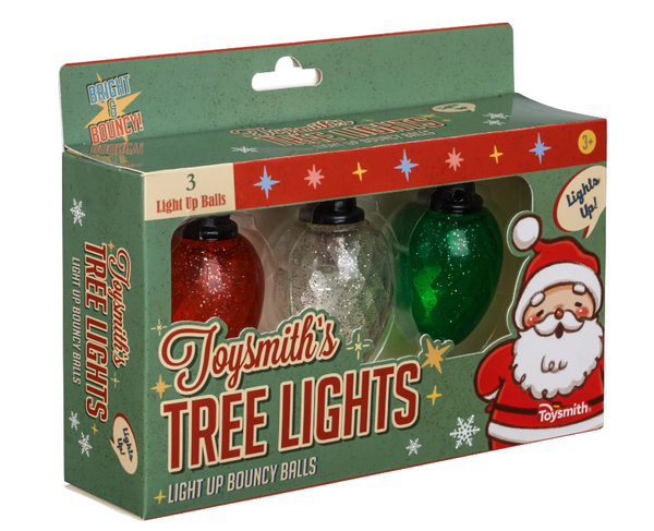 Holiday Light Up Bouncy Balls (Assorted Colors)