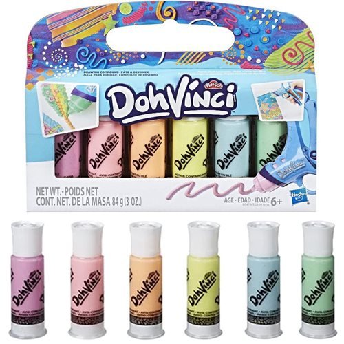 Play-Doh: DohVinci Pastel Drawing Set (6 pack)