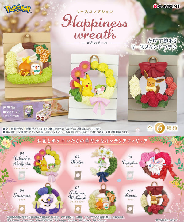 Pokemon: Re-Ment - Happiness Wreath Collection (Blind Box)