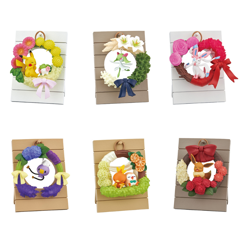 Pokemon: Re-Ment - Happiness Wreath Collection (Blind Box)