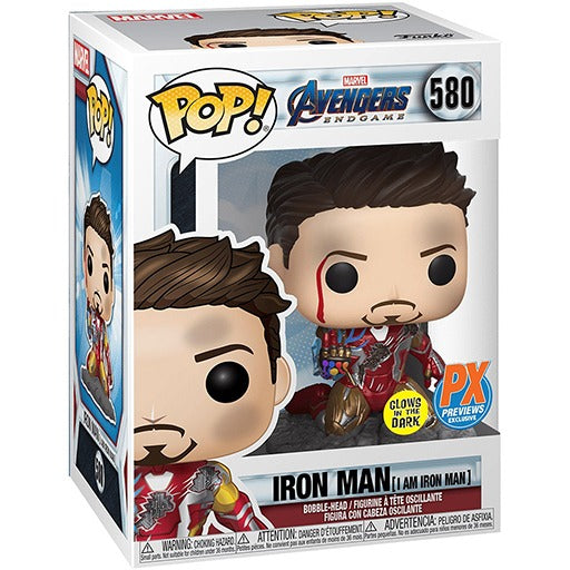 Marvel: Funko Pop! - Avengers Endgame I Am Iron Man #580 (Previews Exclusive)