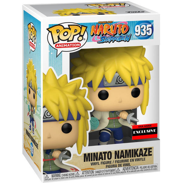 Naruto: Funko Pop! - Shippuden Minato Namikaze Rasengan #935 (AAA Exclusive)