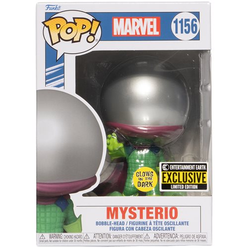 Marvel: Funko Pop! - Mysterio GITD #1156 (EE Exclusive)