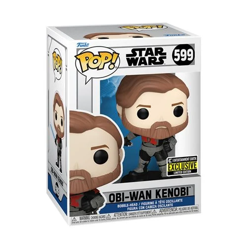 Star Wars: Funko Pop! - The Clone Wars Obi-Wan Kenobi Mandalorian Armor #599 (EE Exclusive)