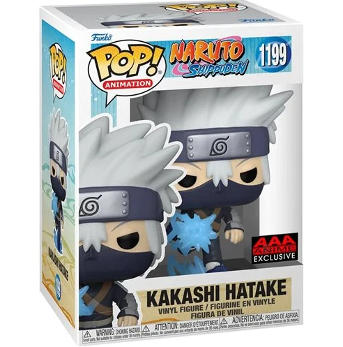 Naruto: Funko Pop! - Shippuden Young Kakashi Hatake #1199 (AAA Exclusive)