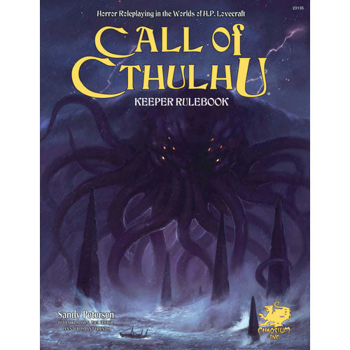 Call of Cthulhu RPG: Keeper Rulebook (7th Edition)