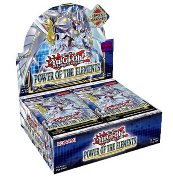 Yu-Gi-Oh: Power of the Elements - Booster Box (24 Packs) (Unlimited)