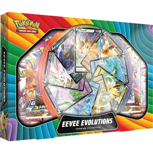 Pokemon Eevee Evolution Collection Box - PTCGL Code