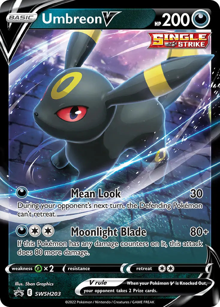 Umbreon V SWSH203 PTCGL Promo Code