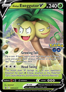 PTCGL Code: Alolan Exeggutor V SWSH225 PTCGL Promo