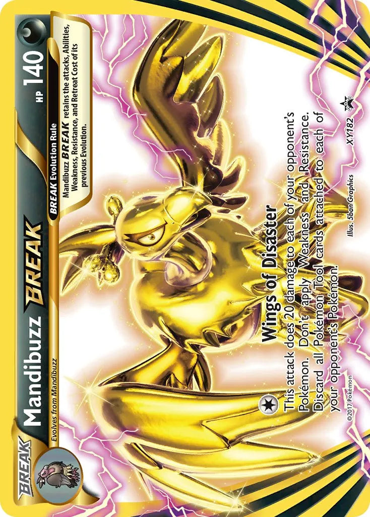 PTCGL Code: Mandibuzz Break XY182 Promo Code