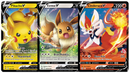 PTCGL Code: Battle Academy 2022 Promo - Pikachu/Cinderace/Eevee